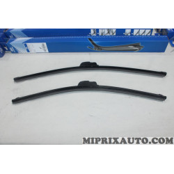 Lot 2 balais essuie glace souple 550mm + 500mm Hyundai Kia original OEM L983FH2220L0 L983F-H2220-L0 pour hyundai santa fe 