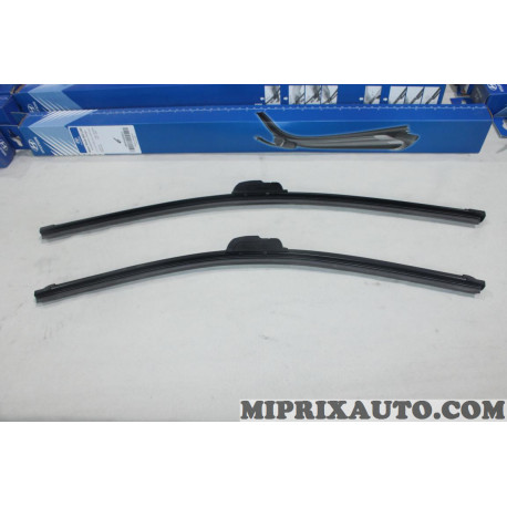 Lot 2 balais essuie glace souple 550mm + 500mm Hyundai Kia original OEM L983FH2220L0 L983F-H2220-L0 pour hyundai santa fe 