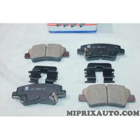 Jeu 4 plaquettes de frein Hyundai Kia original OEM 583023ZA76 58302-3ZA76 