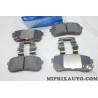 Jeu 4 plaquettes de frein Hyundai Kia original OEM 583023JA50 58302-3JA50