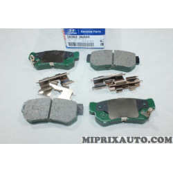 Jeu 4 plaquettes de frein Hyundai Kia original OEM 5830226A00 58302-26A00 