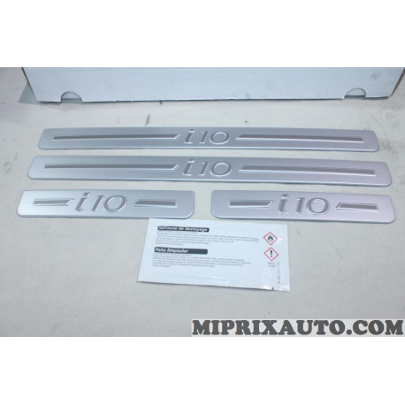 Lot 4 seuils de porte Hyundai Kia original OEM E84500X000 E8450-0X000 pour hyundai i10 