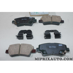 Jeu 4 plaquettes de frein Hyundai Kia original OEM 58302D7A70 58302-D7A70 