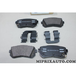 Jeu 4 plaquettes de frein Hyundai Kia original OEM 583021KA30 58302-1KA30 