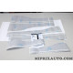 Jeu bandes autocollante decoration Brands stories Hyundai Kia original OEM BS170012CSBM BS170012-CS-BM pour hyundai kona