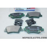 Lot 4 plaquettes de frein Hyundai Kia original OEM 58302A6A31 58302-A6A31