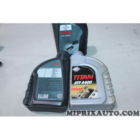 1 Bidon 1L 1 litre huile boite de vitesses automatique ATF4400 Fuchs Hyundai Kia original OEM Titan type 1A 
