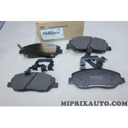 Jeu 4 plaquettes de frein Hyundai Kia original OEM 581012WA70 58101-2WA70 