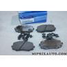 Jeu 4 plaquettes de frein avant Hyundai Kia original OEM 581011JA60 58101-1JA60