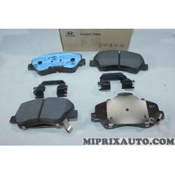 Jeu 4 plaquettes de frein avant Hyundai Kia original OEM 58101C8A50 58101-C8A50 
