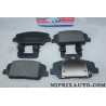 Jeu 4 plaquettes de frein Hyundai Kia original OEM 58101A6A20 58101-A6A20