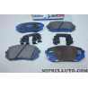 Jeu 4 plaquettes de frein avant Hyundai Kia original OEM 581013ZA16 58101-3ZA16