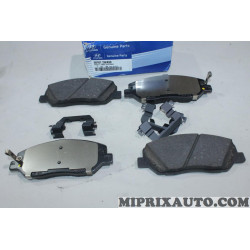 Jeu 4 plaquettes de frein Hyundai Kia original OEM 581012WA90 58101-2WA90 