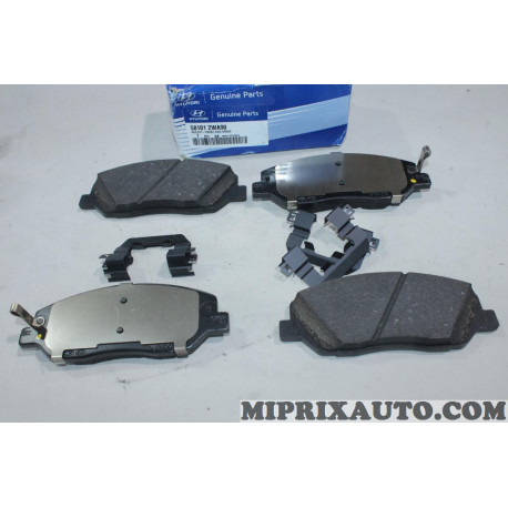 Jeu 4 plaquettes de frein Hyundai Kia original OEM 581012WA90 58101-2WA90 