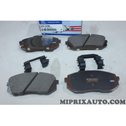 Jeu 4 plaquettes de frein Hyundai Kia original OEM 581012YA00 58101-2YA00 