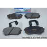 Jeu 4 plaquettes de frein Hyundai Kia original OEM 581012YA00 58101-2YA00