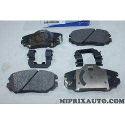 Jeu 4 plaquettes de frein Hyundai Kia original OEM 581012EA30 58101-2EA30 