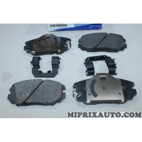 Jeu 4 plaquettes de frein Hyundai Kia original OEM 581012EA30 58101-2EA30 