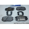 Jeu 4 plaquettes de frein Hyundai Kia original OEM 581012EA30 58101-2EA30