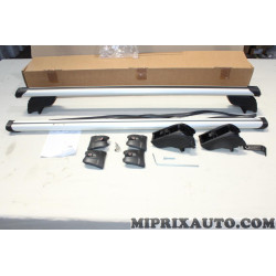 Jeu 2 barres de toit aluminium avec système de verrouillage Hyundai Kia original OEM G4211ADE00AL G4211-ADE00-AL pour hyundai 
