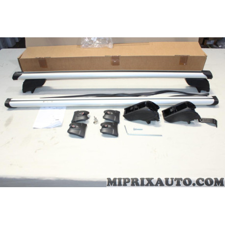 Jeu 2 barres de toit aluminium avec système de verrouillage Hyundai Kia original OEM G4211ADE00AL G4211-ADE00-AL pour hyundai 