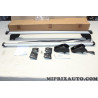 Jeu 2 barres de toit aluminium avec système de verrouillage Hyundai Kia original OEM G4211ADE00AL G4211-ADE00-AL pour hyundai