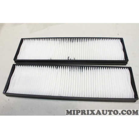 Lot 2 filtres habitacle interieur Hyundai Kia original OEM 97133-1J000 971331J000 