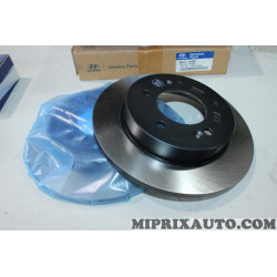 Jeu 2 disques de frein Hyundai Kia original OEM 584111P300 58411-1P300 