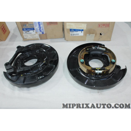 1 Flasque support avec machoires de frein arriere gauche Hyundai Kia original OEM 5830047000 58300-47000 pour hyundai H1 libero 