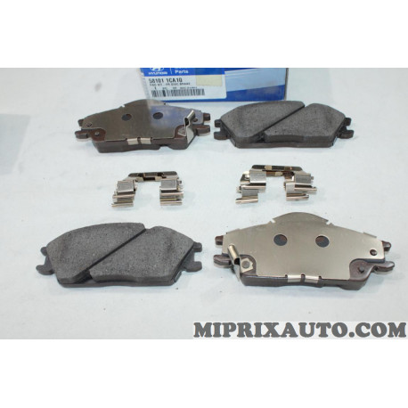 Jeu 4 plaquettes de frein Hyundai Kia original OEM 581011CA10 58101-1CA10 