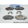 Jeu 4 plaquettes de frein Hyundai Kia original OEM 581011CA10 58101-1CA10