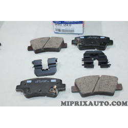 Jeu 4 plaquettes de frein arriere Hyundai Kia original OEM 583023ZA10 58302-3ZA10 