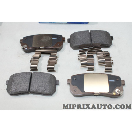Jeu 4 plaquettes de frein arriere Hyundai Kia original OEM 583023JA50 58302-3JA50 
