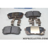Jeu 4 plaquettes de frein arriere Hyundai Kia original OEM 583023JA50 58302-3JA50