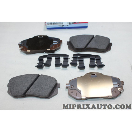Jeu 4 plaquettes de frein Hyundai Kia original OEM 581012SA70 58101-2SA70 