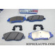 Jeu 4 plaquettes de frein Hyundai Kia original OEM 581012PA70 58101-2PA70