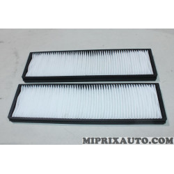 Lot 2 filtres d'habitacle interieur Hyundai Kia original OEM 97133-1J000 971331J000 