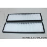 Lot 2 filtres d'habitacle interieur Hyundai Kia original OEM 97133-1J000 971331J000