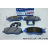 Jeu 4 plaquettes de frein avant Hyundai Kia original OEM 581012PA70 58101-2PA70