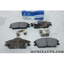 Jeu 4 plaquettes de frein Hyundai Kia original OEM 5810122A10 58101-22A10 