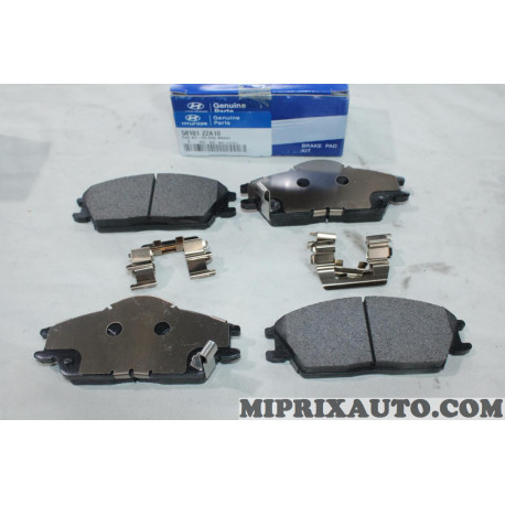 Jeu 4 plaquettes de frein Hyundai Kia original OEM 5810122A10 58101-22A10 