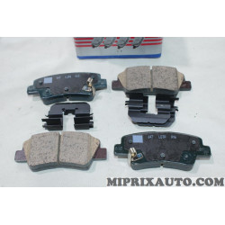 Jeu 4 plaquettes de frein arriere Hyundai Kia original OEM 583023ZA76 58302-3ZA76 