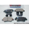 Jeu 4 plaquettes de frein arriere Hyundai Kia original OEM 583023ZA76 58302-3ZA76