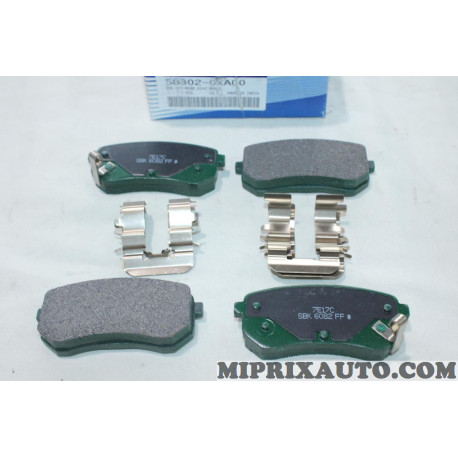Lot 4 plaquettes de frein Hyundai Kia original OEM 583020XA00 58302-0XA00 
