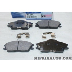 Jeu 4 plaquettes de frein Hyundai Kia original OEM 5810125A10 58101-25A10 