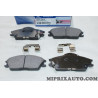 Jeu 4 plaquettes de frein Hyundai Kia original OEM 5810125A10 58101-25A10