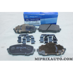 Lot 4 plaquettes de frein avant montage akebono Hyundai Kia original OEM 581011JA60 58101-1JA60 