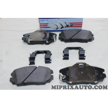 Lot 4 plaquettes de frein Hyundai Kia original OEM 581012EA30 58101-2EA30 
