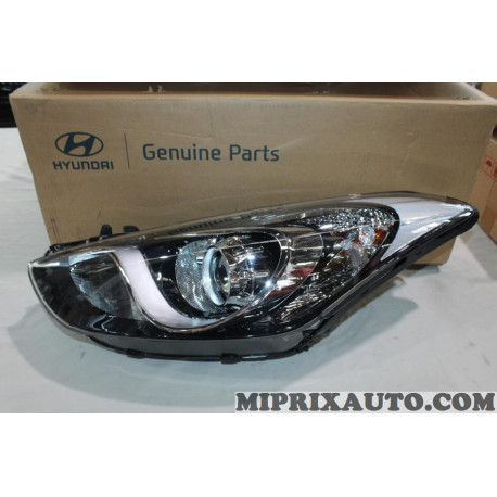 Phare projecteur avant gauche Hyundai Kia original OEM 92101A6060 92101-A6060 pour hyundai i30 de 2015 à 2016 