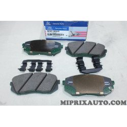 Lot 4 plaquettes de frein avant Hyundai Kia original OEM 581013ZA10 58101-3ZA10 